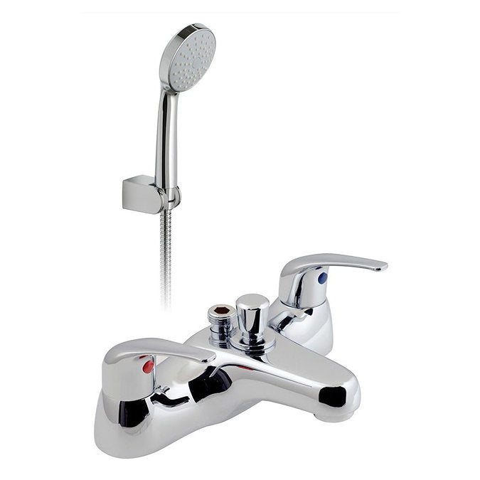 VADO Matrix Deck Mounted Bath Shower Mixer with Shower Kit