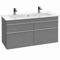 Villeroy & Boch Venticello 1200mm Stone Grey four drawer vanity with basin A92901E3