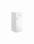Villeroy & Boch Central Line 350mm storage cabinet – stock image in white; supplied cabinet is glossy black