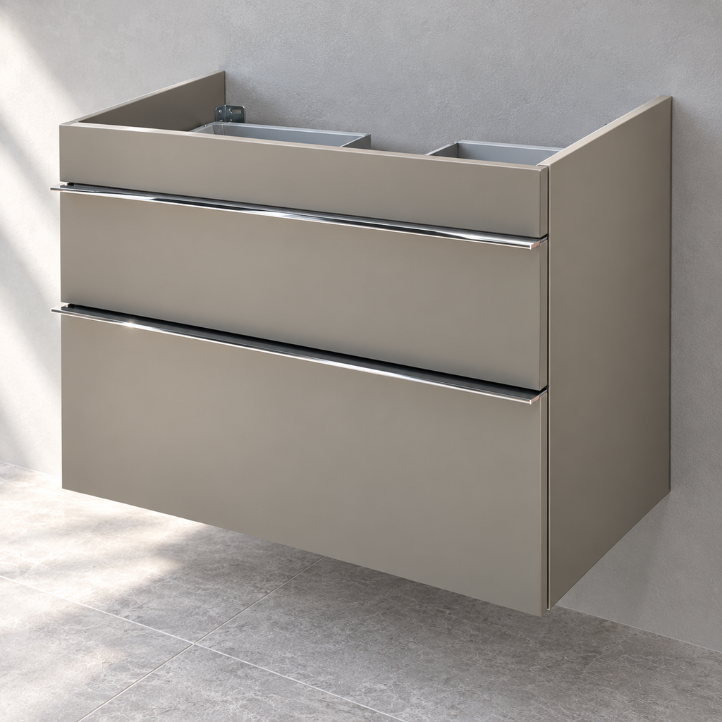 Villeroy & Boch Venticello Thera Matt vanity unit only A92501N9, no basin – right showroom view