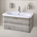 VitrA Nest Trendy 600mm natural grey vanity with basin