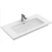 Villeroy & Boch Venticello Double Wash Basin - 1200mm Width, Sleek Ceramic Design with 1x Taps