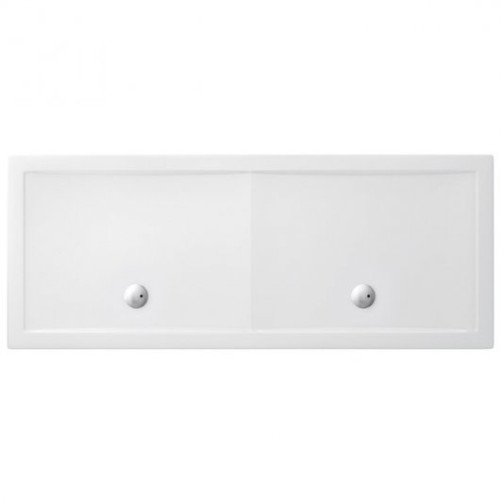Zamori Rectangle Shower Tray 2000mm x 900mm Two Wastes